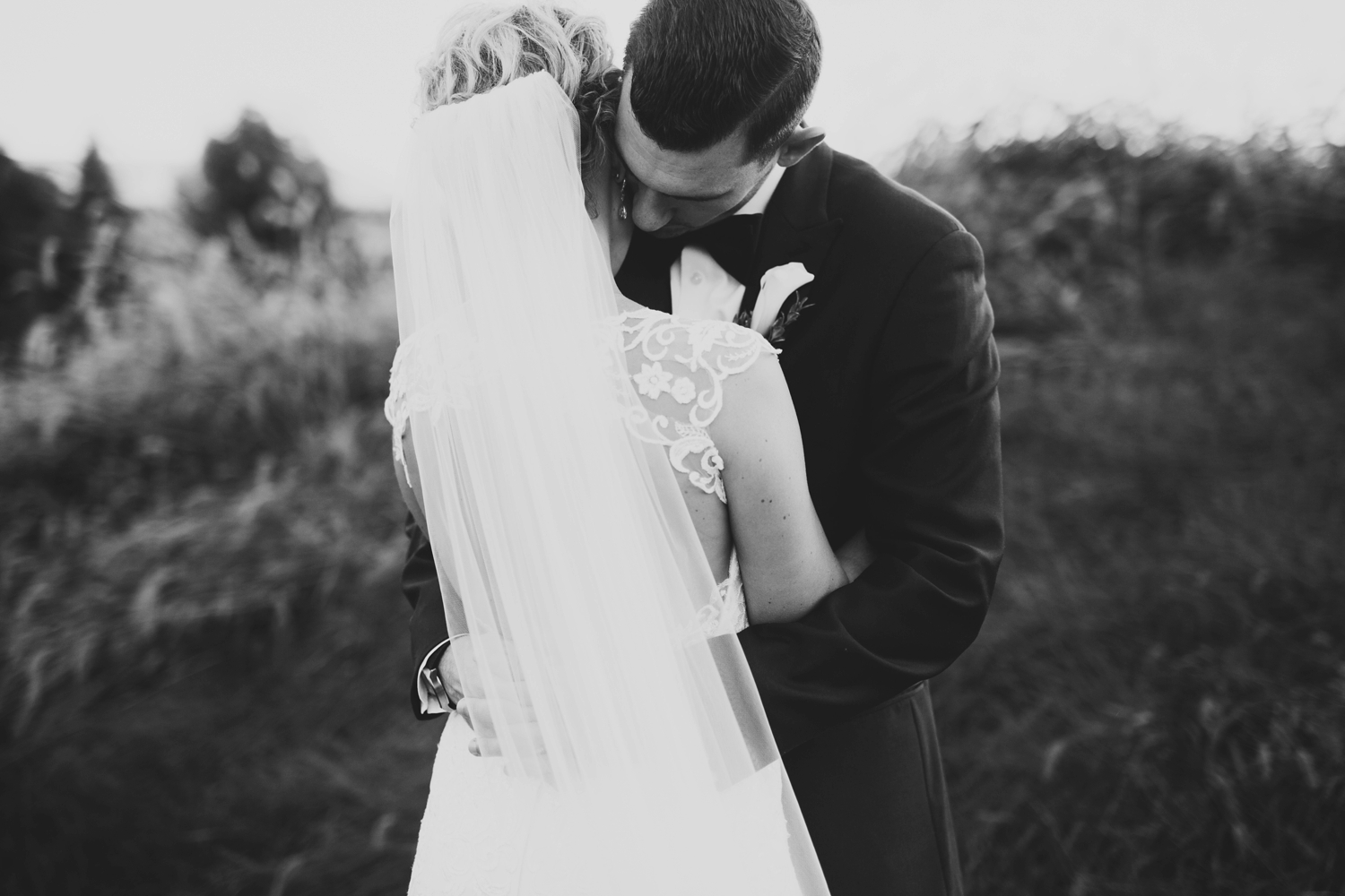 intimate northern michigan outdoor wedding