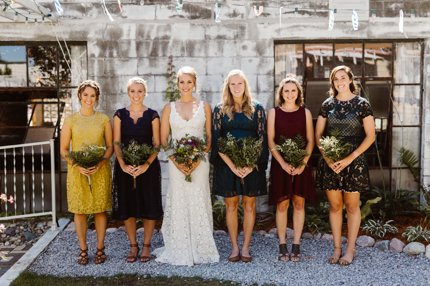 jewel toned bridesmaids dresses