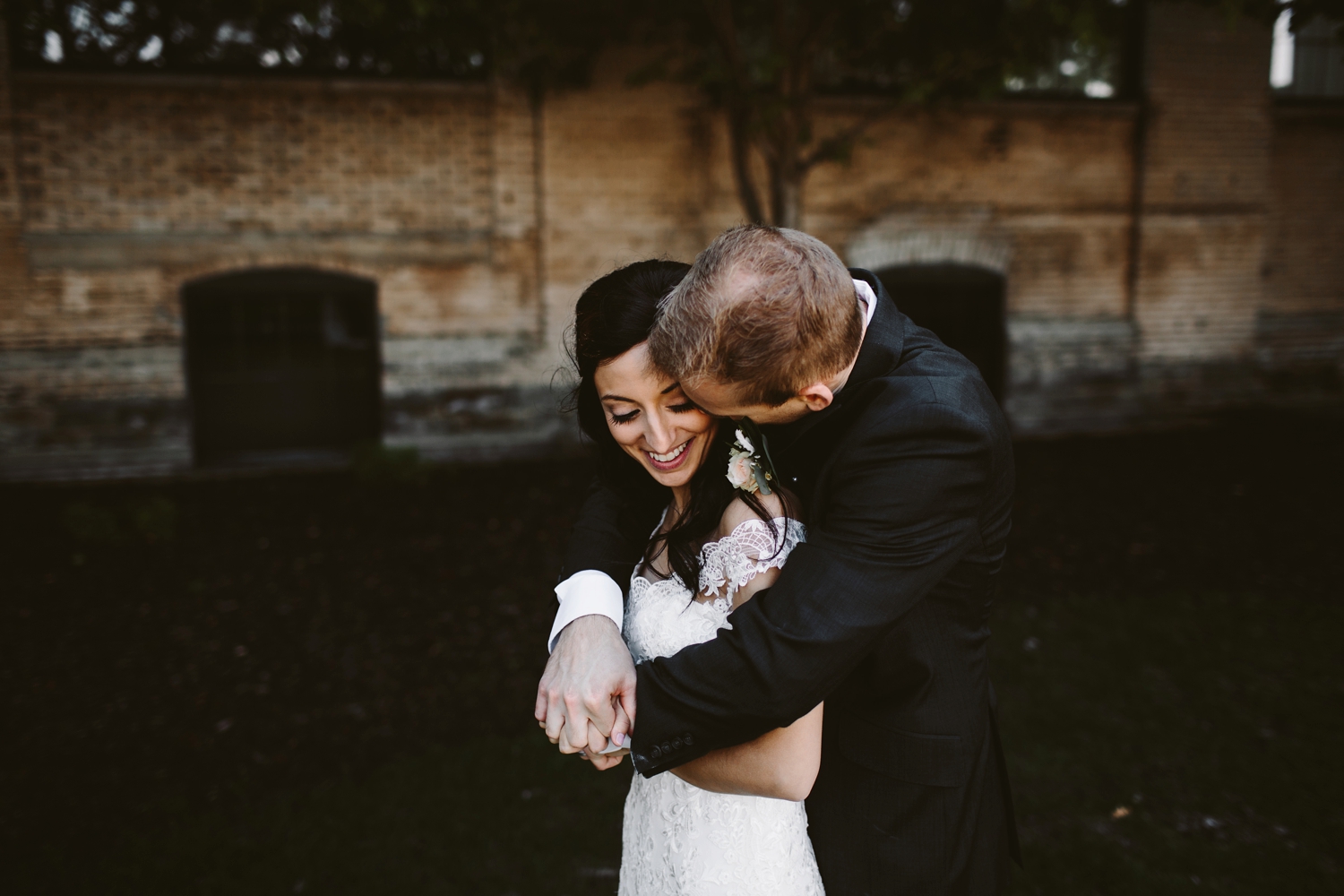 holland michigan baker loft wedding ceremony