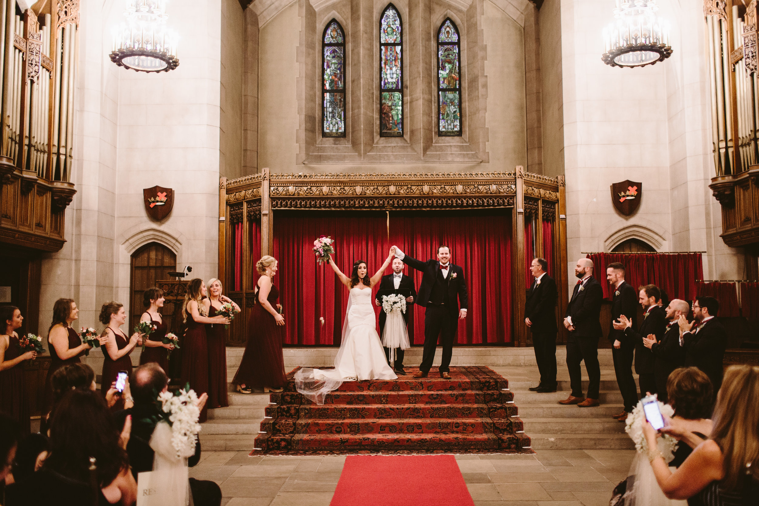 detroit's masonic temple wedding photographer