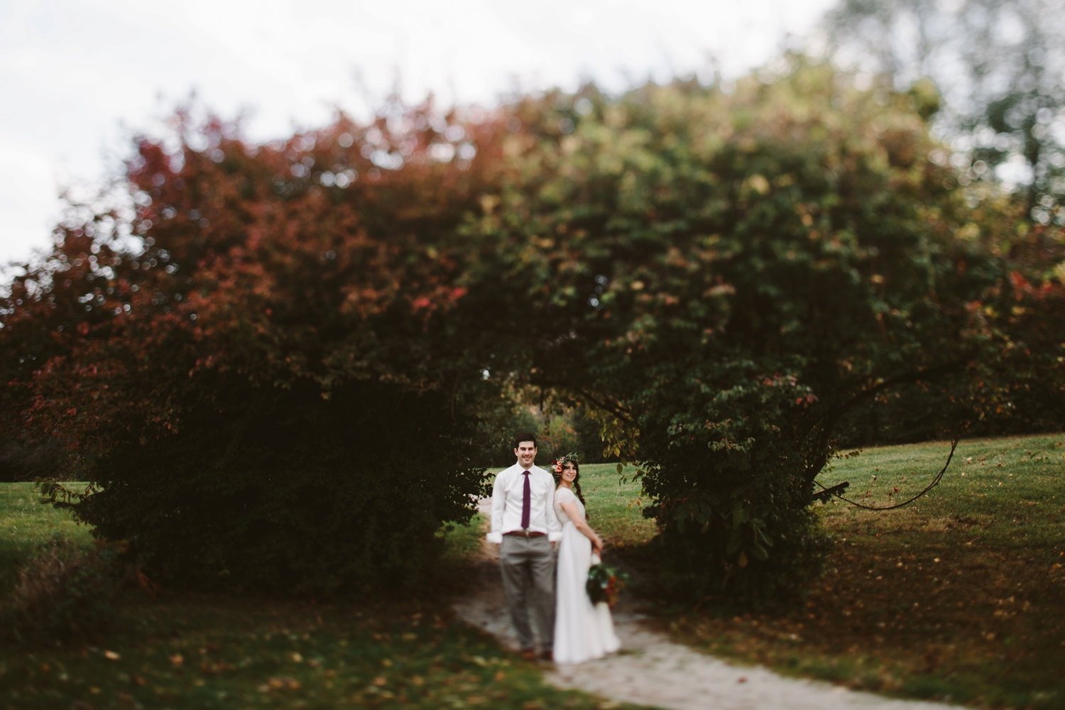 kalamazoo nature center bohemian wedding