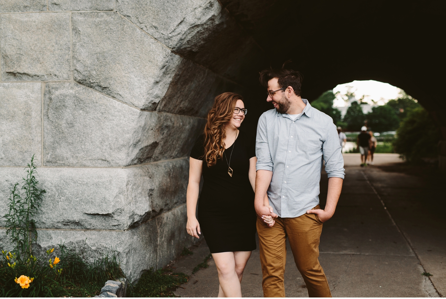chicago lincoln park zoo engagement shoot