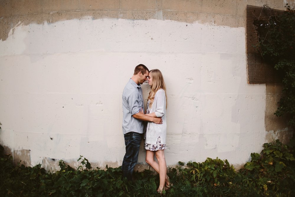 downtown grand rapids engagement session