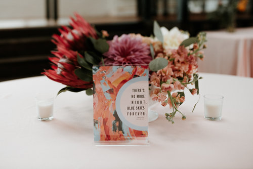 Brad Ashley S Abstract And Palm Springs Inspired Alley Wedding