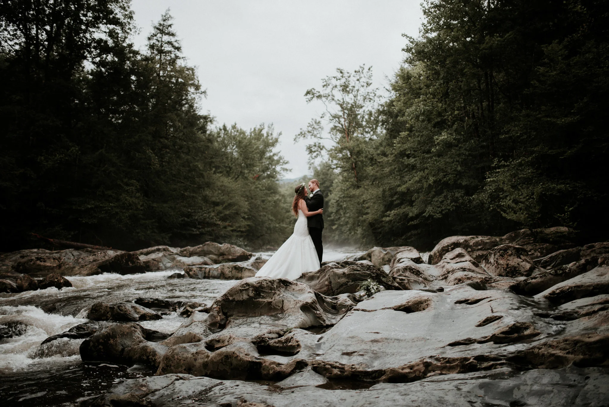 Josh + Melissa's Intimate Destination Wedding in the Smoky Mountains at Above the Mist