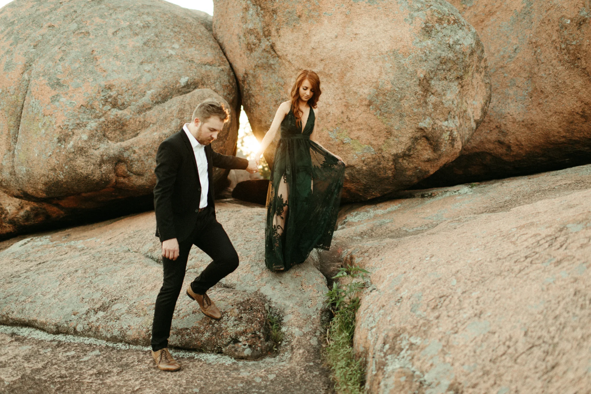 Zach and Rosalie - Missouri Wedding Photographer - Elephant rocks state park anniversary session -7108.jpg