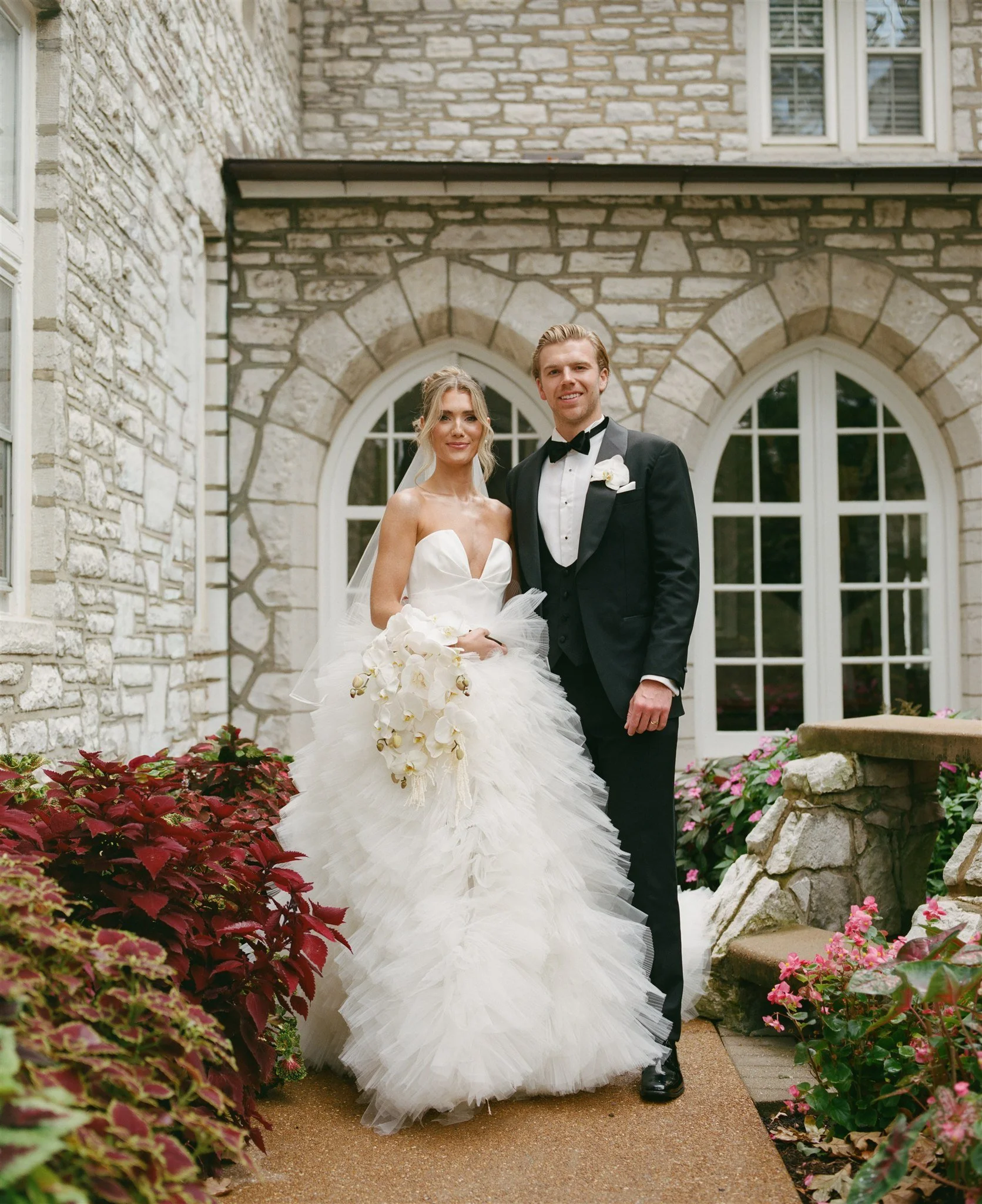 Our Lady of Lourdes  Wedding / Ritz-Carlton Solarium Reception