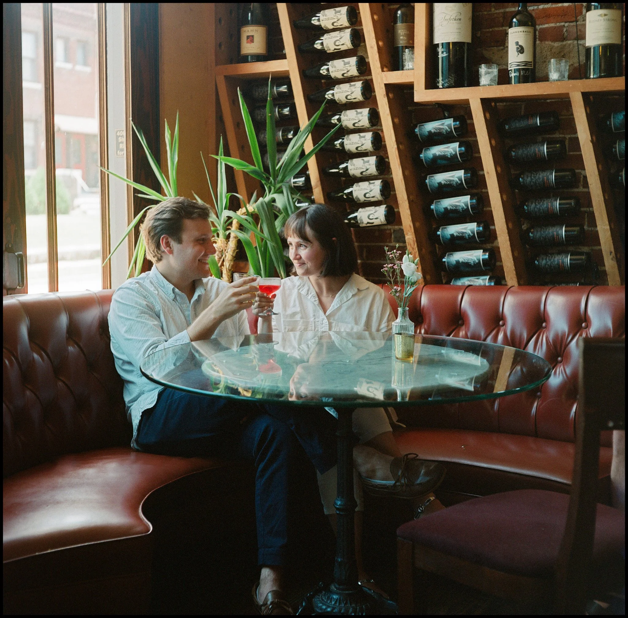 St. Louis Engagement Session on 6x6 Film 