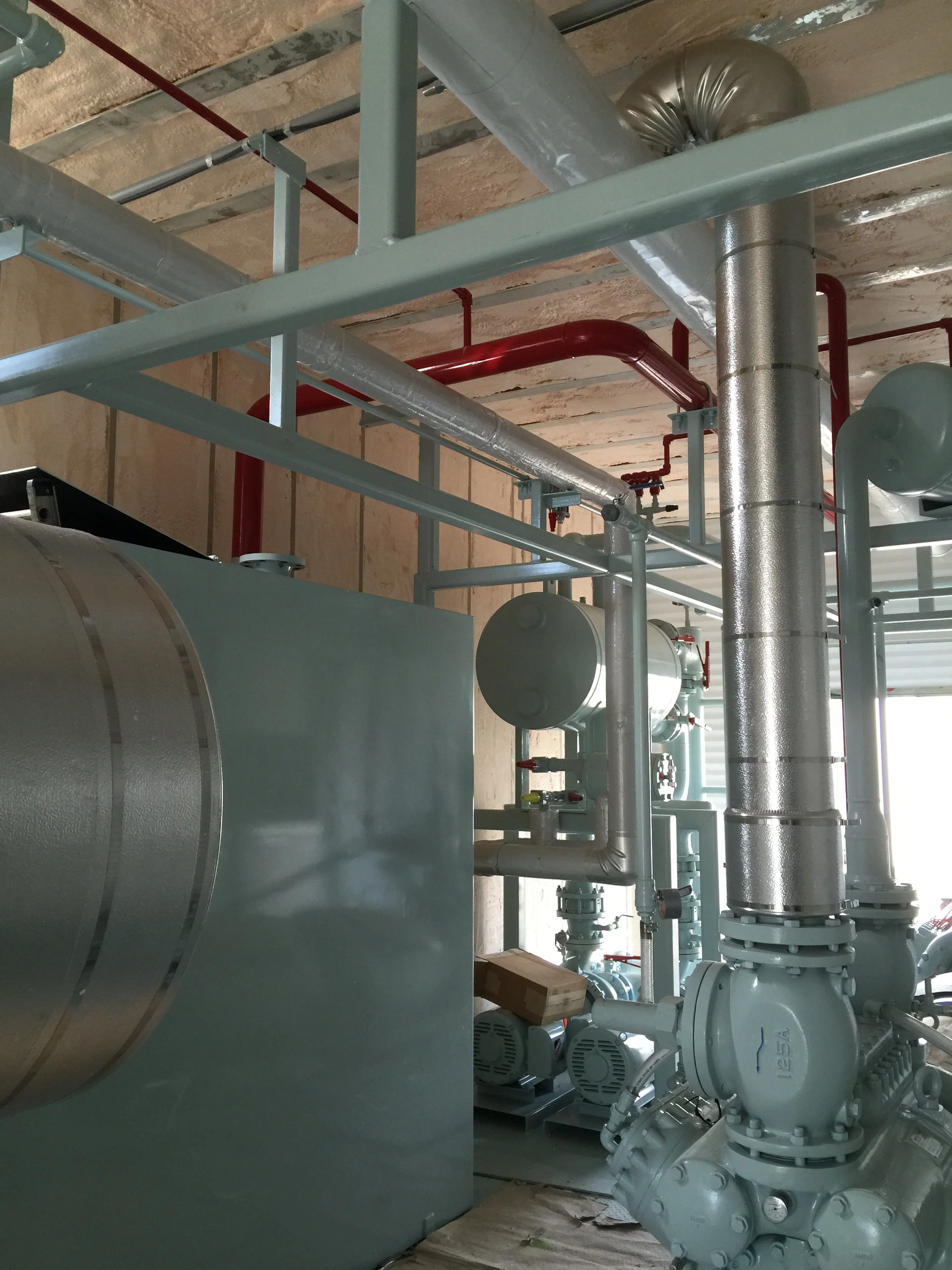 Industrial Spray Foam Insulation - Cooling Unit