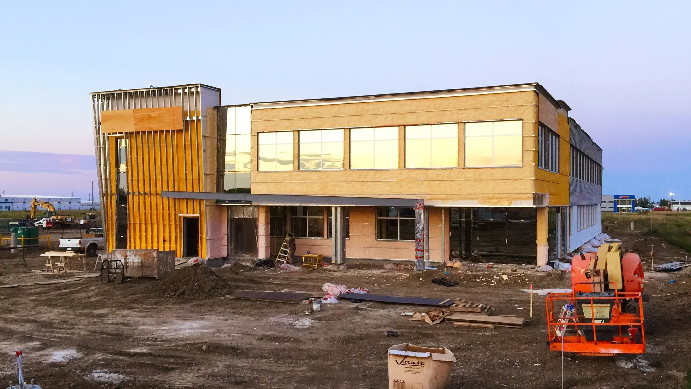 Commercial Spray Foam Insulation - Exterior Application