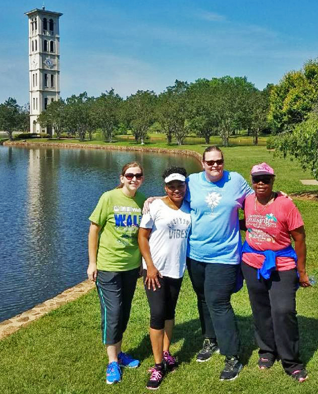 Left to right): Julie Atkins, Area Client Services Manager; T. Dionne Allen, Counselor; Tanya Lambert, Occupational Therapist; Estella Wilder, Administrative Team Support Specialist.