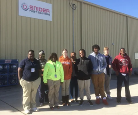 Colleton County High School students toured Pruitt Health, Snider Fleet Solutions, and Palmetto Training Center.