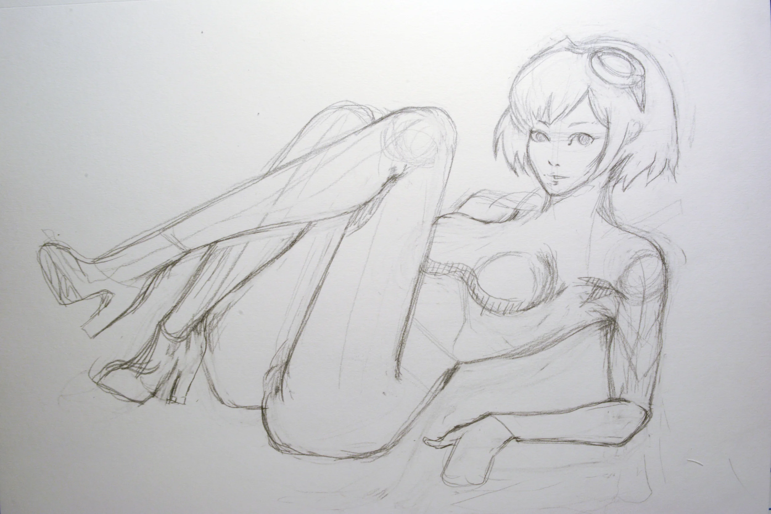   Inspired by : kr0npr1nz   Medium: &nbsp;Mechanical Pencil   Paper:&nbsp; Canson Mix Media 9 x 12 in 