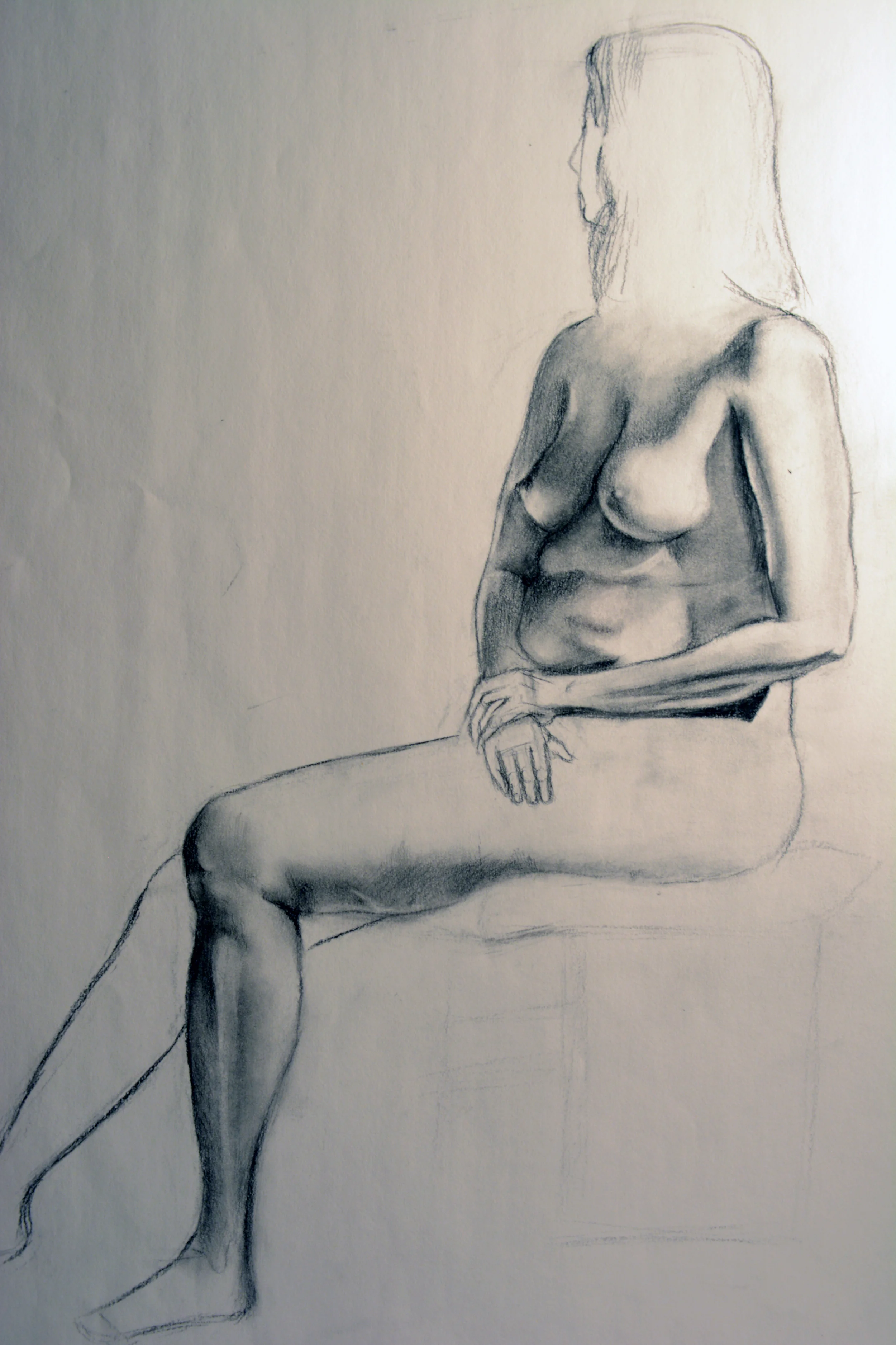   Medium: &nbsp;Black Charcoal 