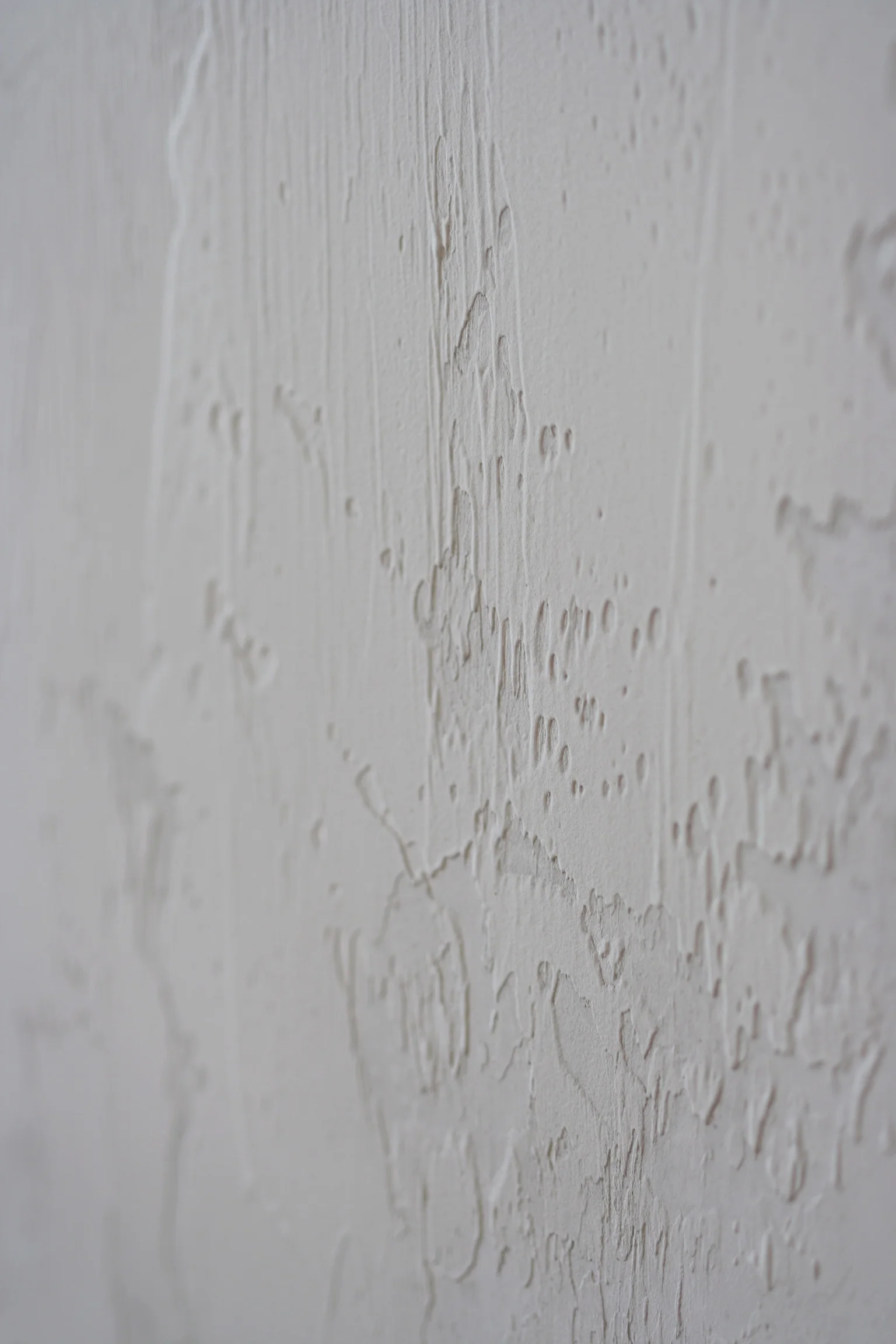 Plastered wall