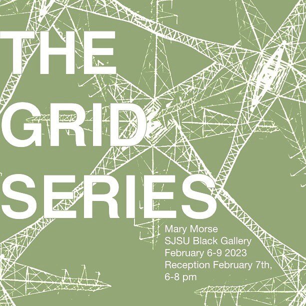 Hi friends! I&rsquo;d like to invite y&rsquo;all to come see my first solo show. The Grid Series marks the culmination of a series of sculptures in the form of transmission towers that I have been working on since 2018 (?!). I&rsquo;ve never shown th