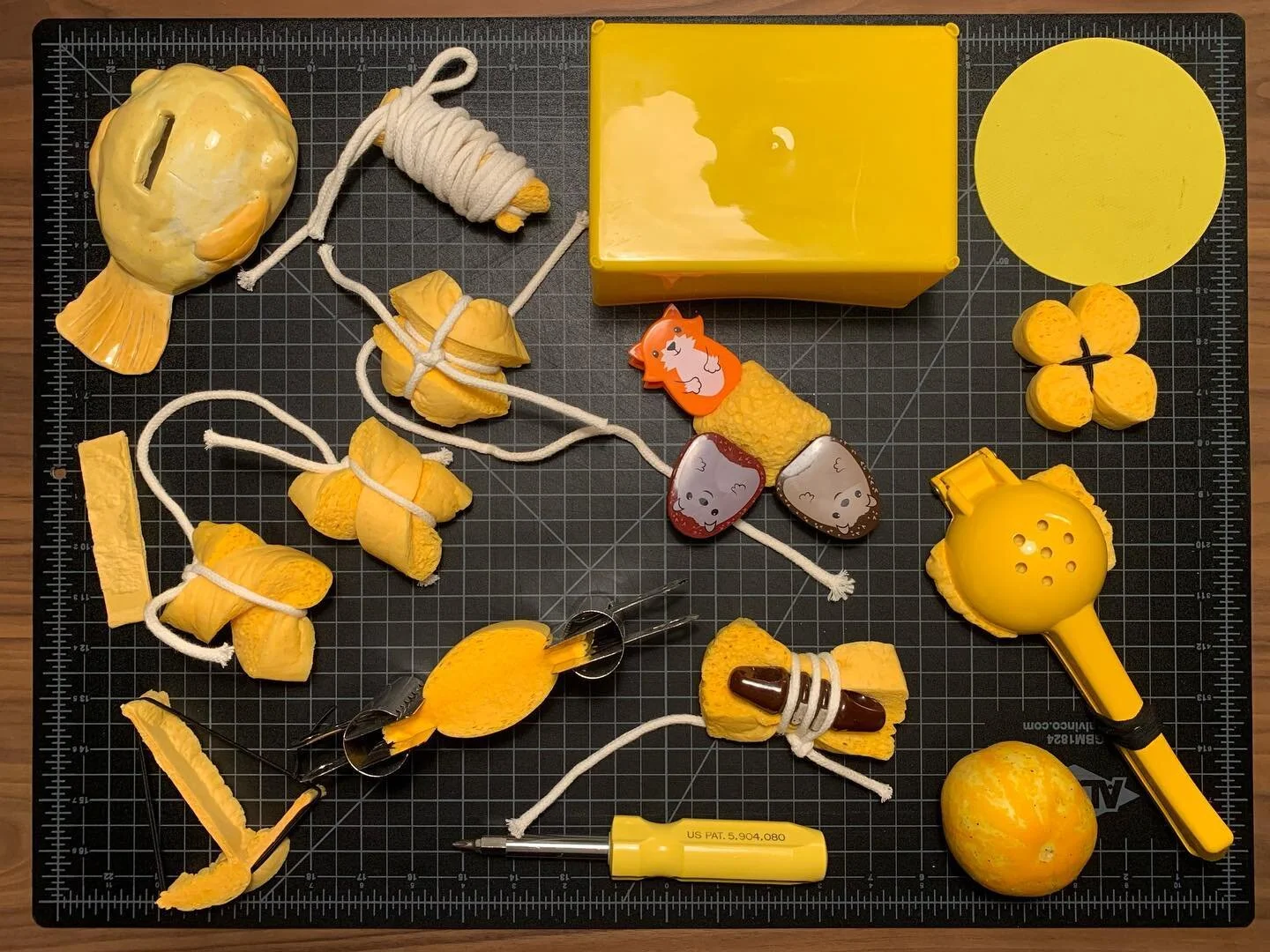 FBF: Taking an improvisational sculpture class kickstarted my creative practice during the pandemic and led me to discover sponge as an art material. 

For a long time I had approached sculpture like a design project, with an idea first and making ma