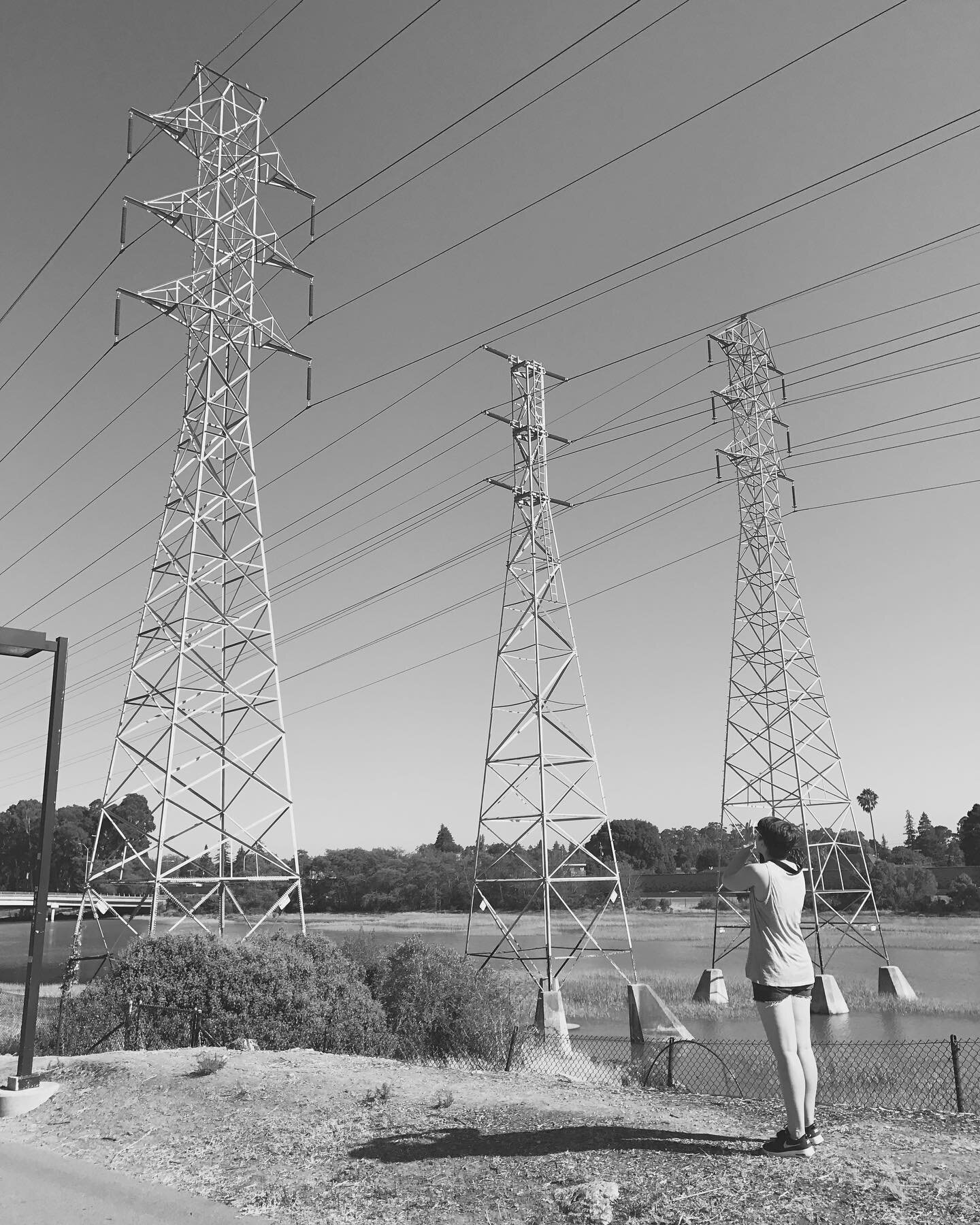 I&rsquo;ve been obsessed for a long time. Doing research on transmission towers circa 2017 
📸 @chillasaur