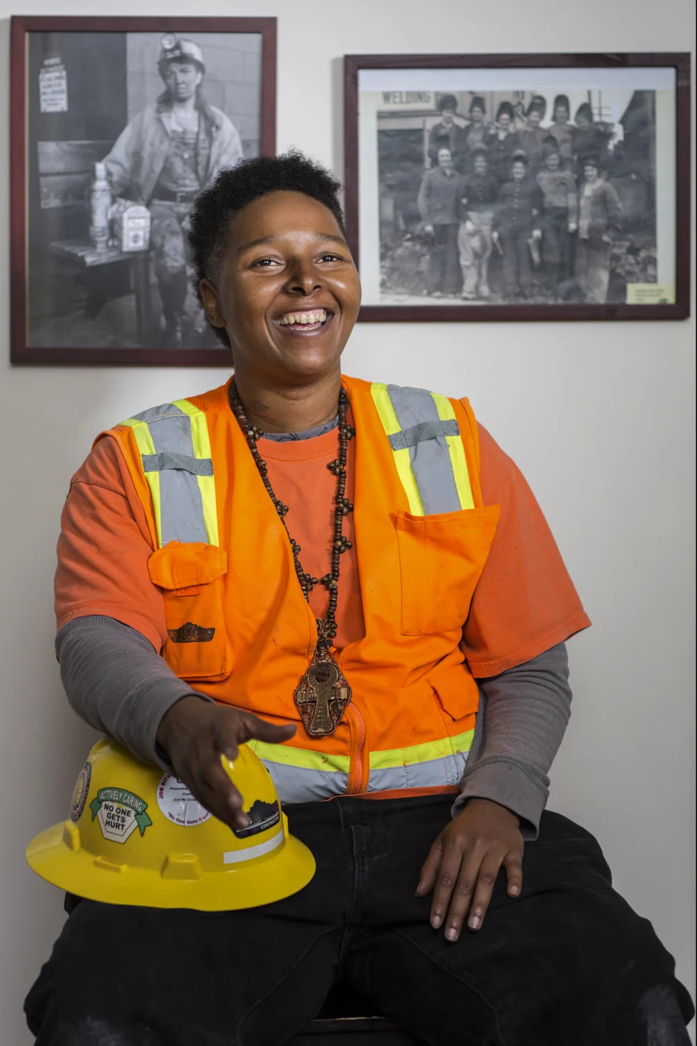 I'm a woman, I was in prison, I'm black, so it could be tough sometimes, but I got here. It's a testament to where I came from--you can go wherever you want to go. You just have to claim the world as your canvas and just start painting. -Joundi