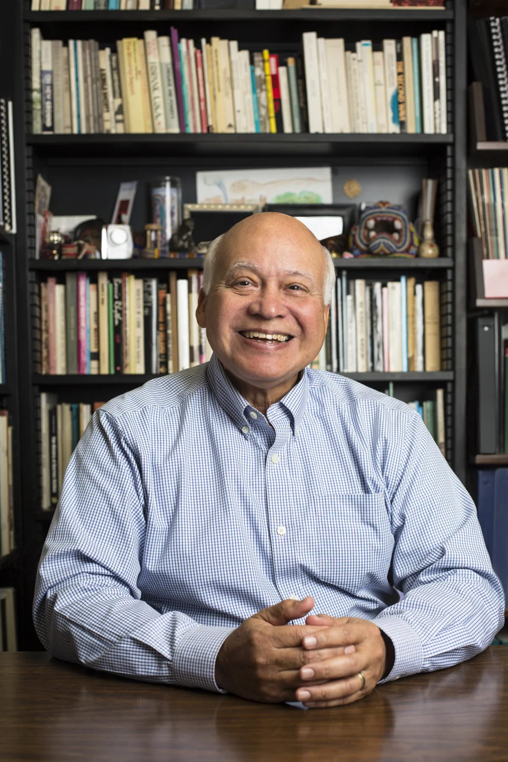 We all had to raise our game in order to challenge our students. I look at a syllabus I had back in the 1980s, and I laugh now — maybe one textbook and four or six readings. Now my average class might have 30 or more readings. -Leobardo Estrada, associate professor of urban planning