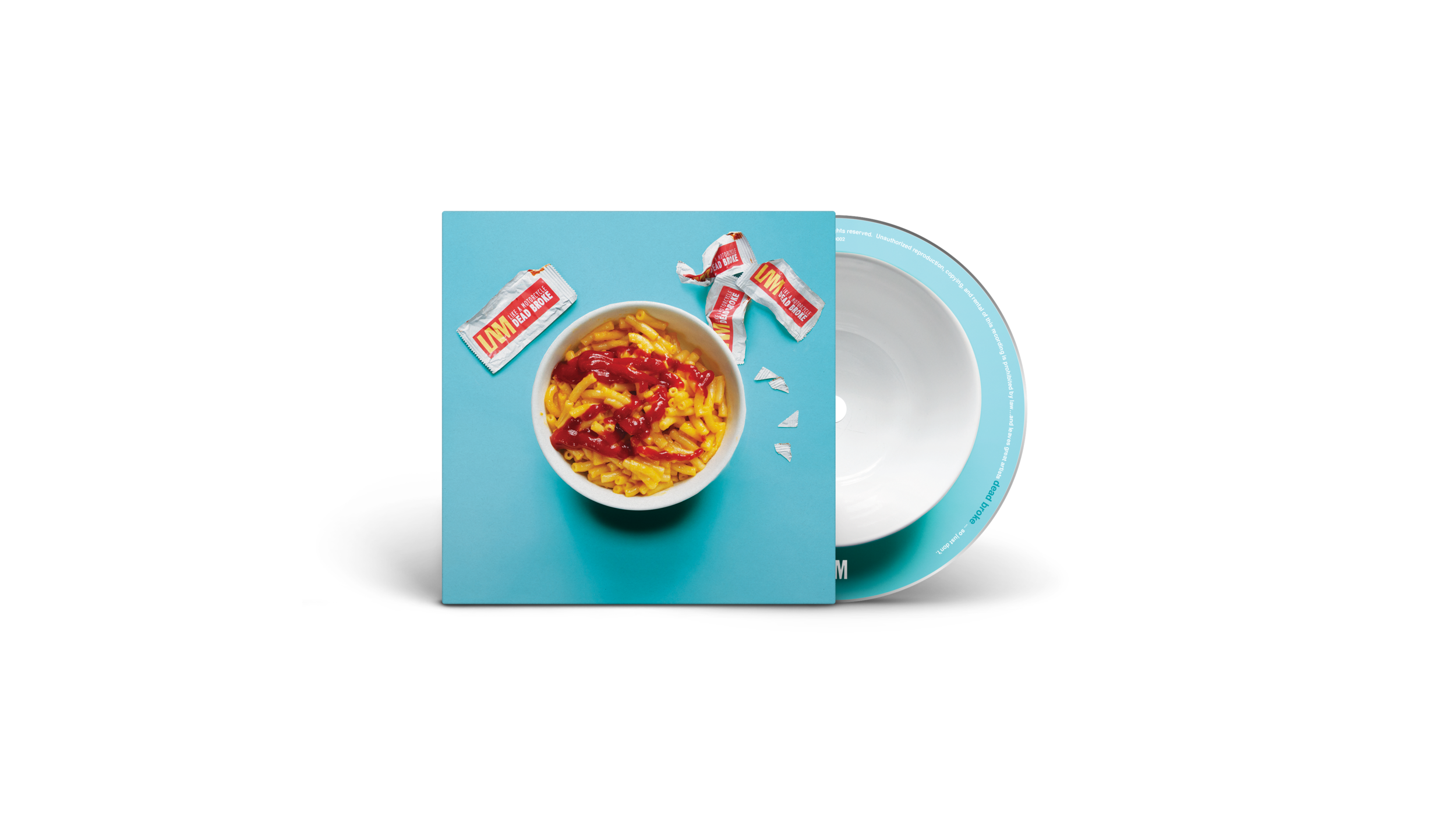 DEAD BROKE - Compact DISC - Trifold Digipak