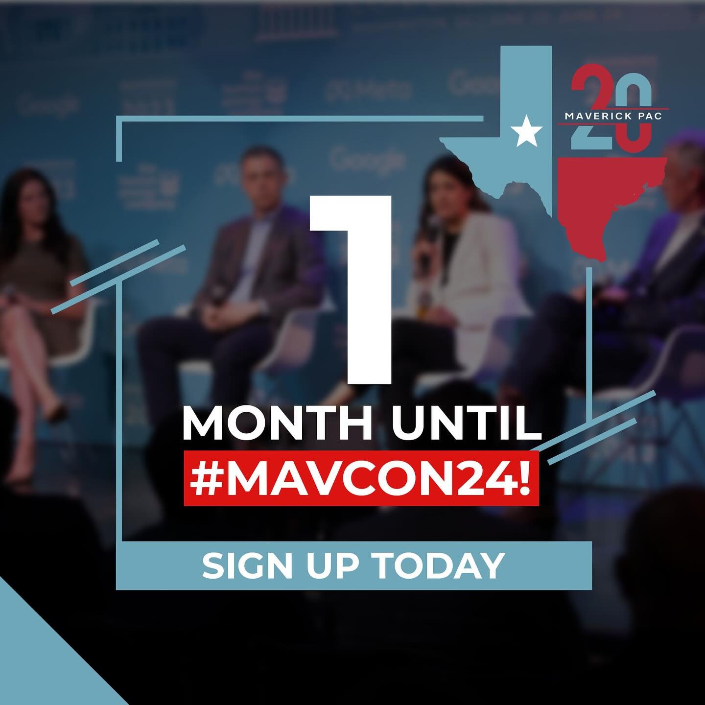 We are less than ONE MONTH away from #MavCON2024!🇺🇸

Will we see you in Dallas? Register today at the link in our bio!
#conservativeleaders #gop #mavcon2024