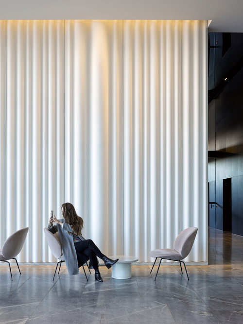 175 Eagle Street Lobby Refurbishment by Cox Architecture