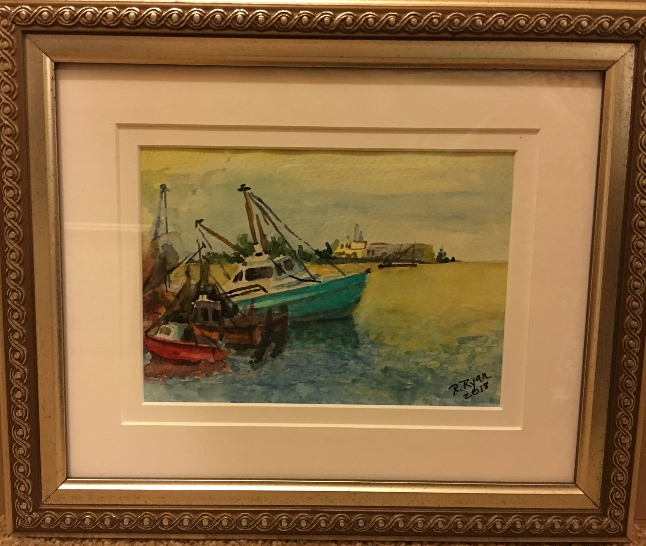 Hyannis Harbor, 6.5 x 5", $175