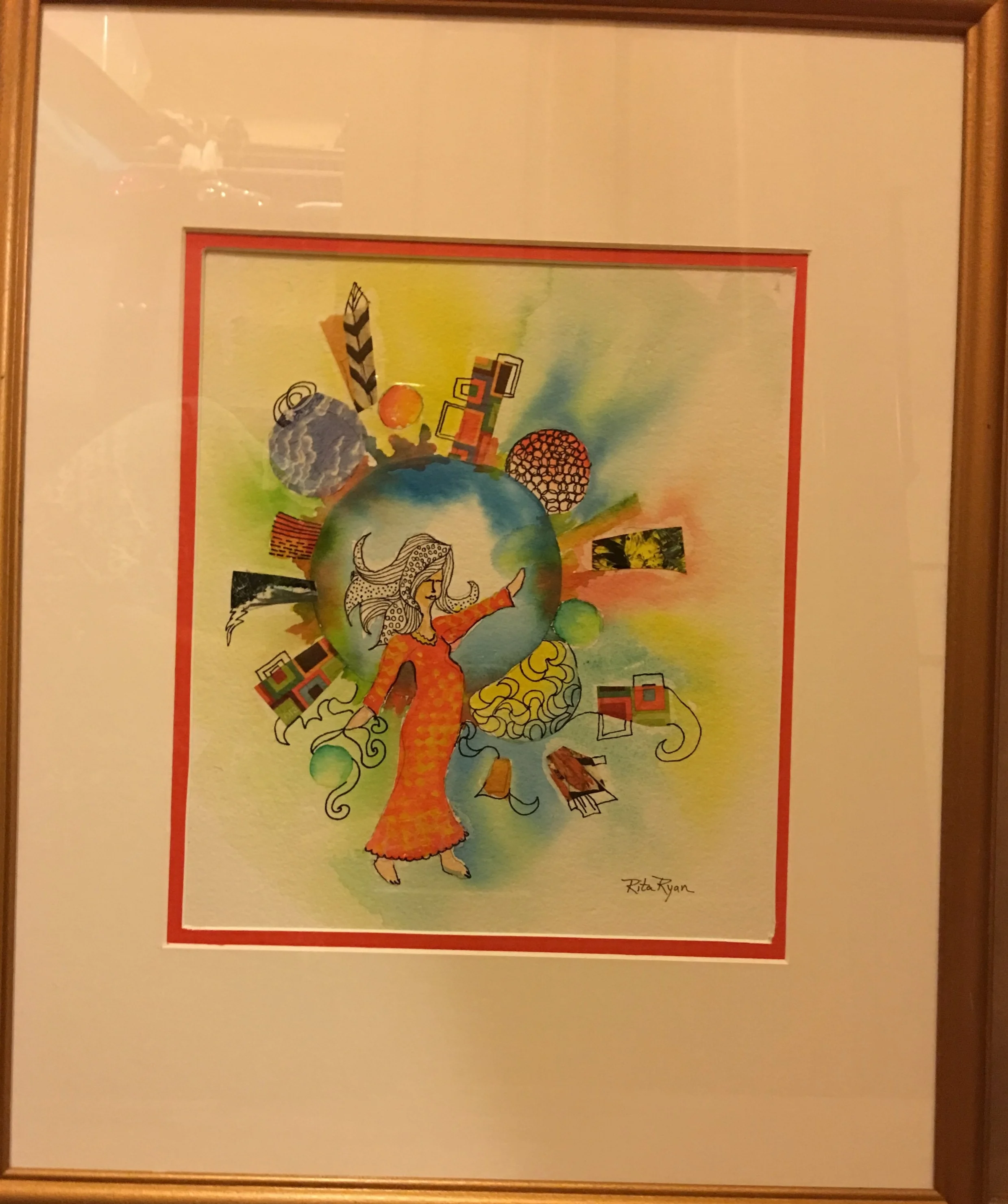 Loving Life, 12"x 10", $175