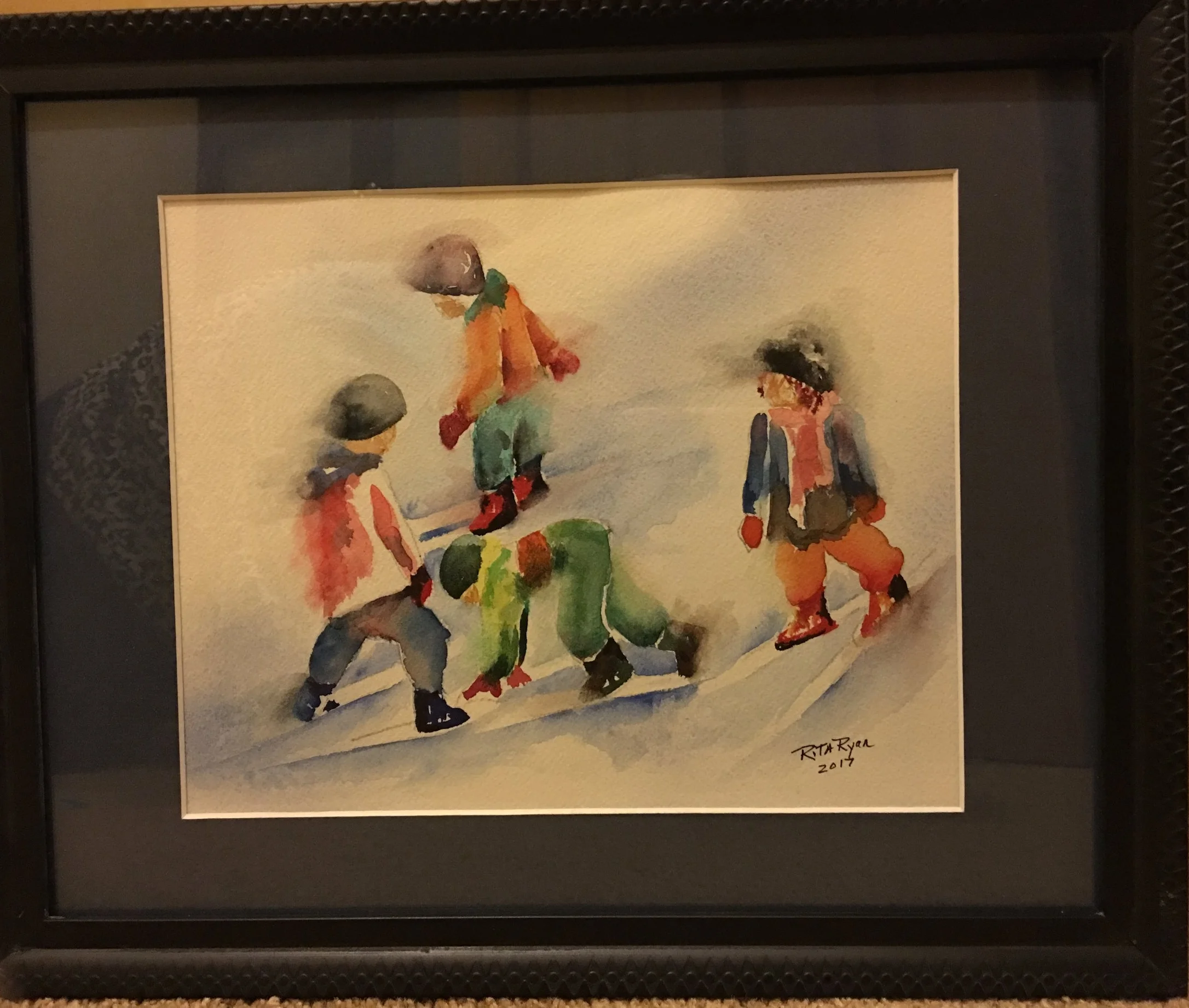 Ski Wee, 8" x 10", $200