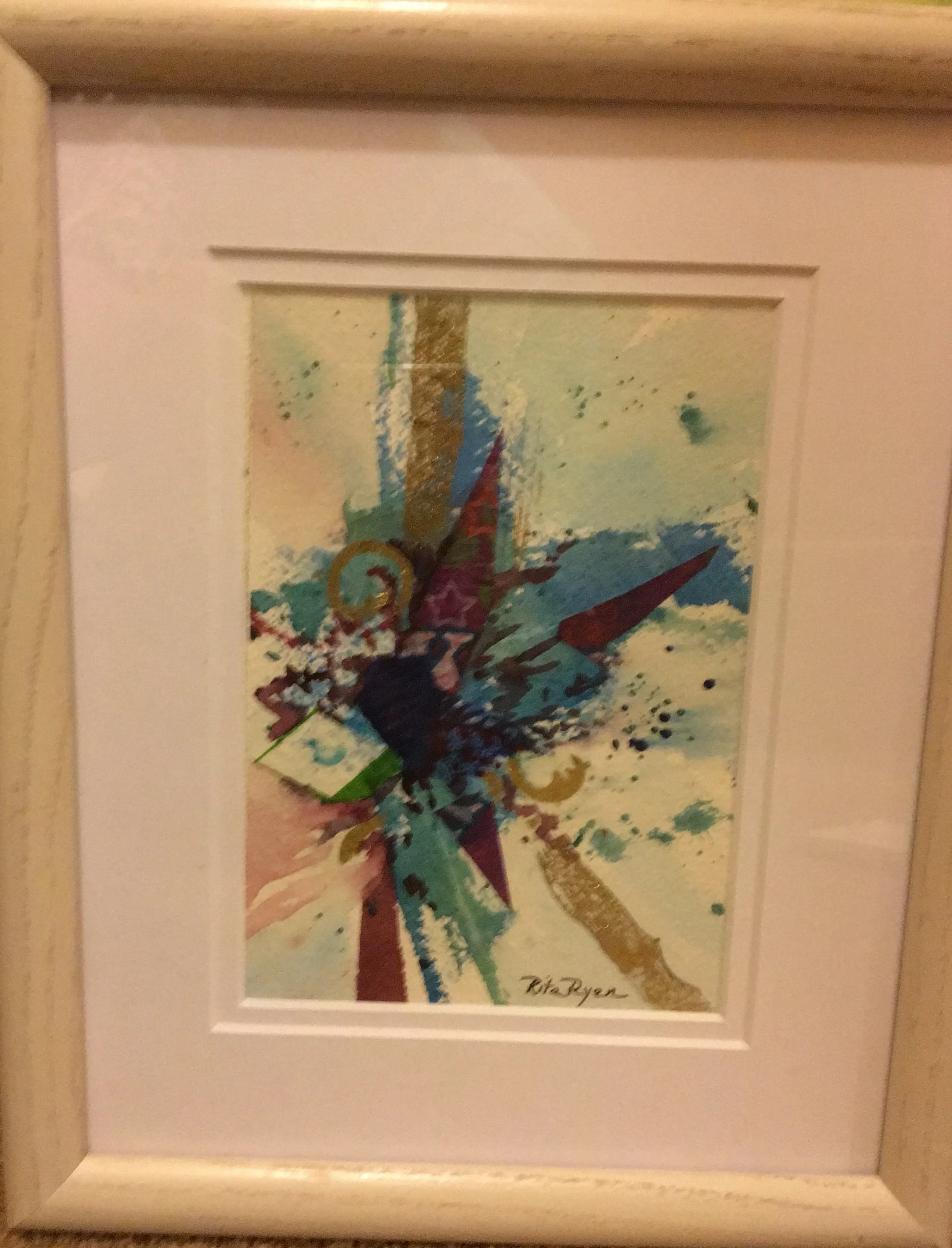 Blue Surprise, 5" x 7", $150