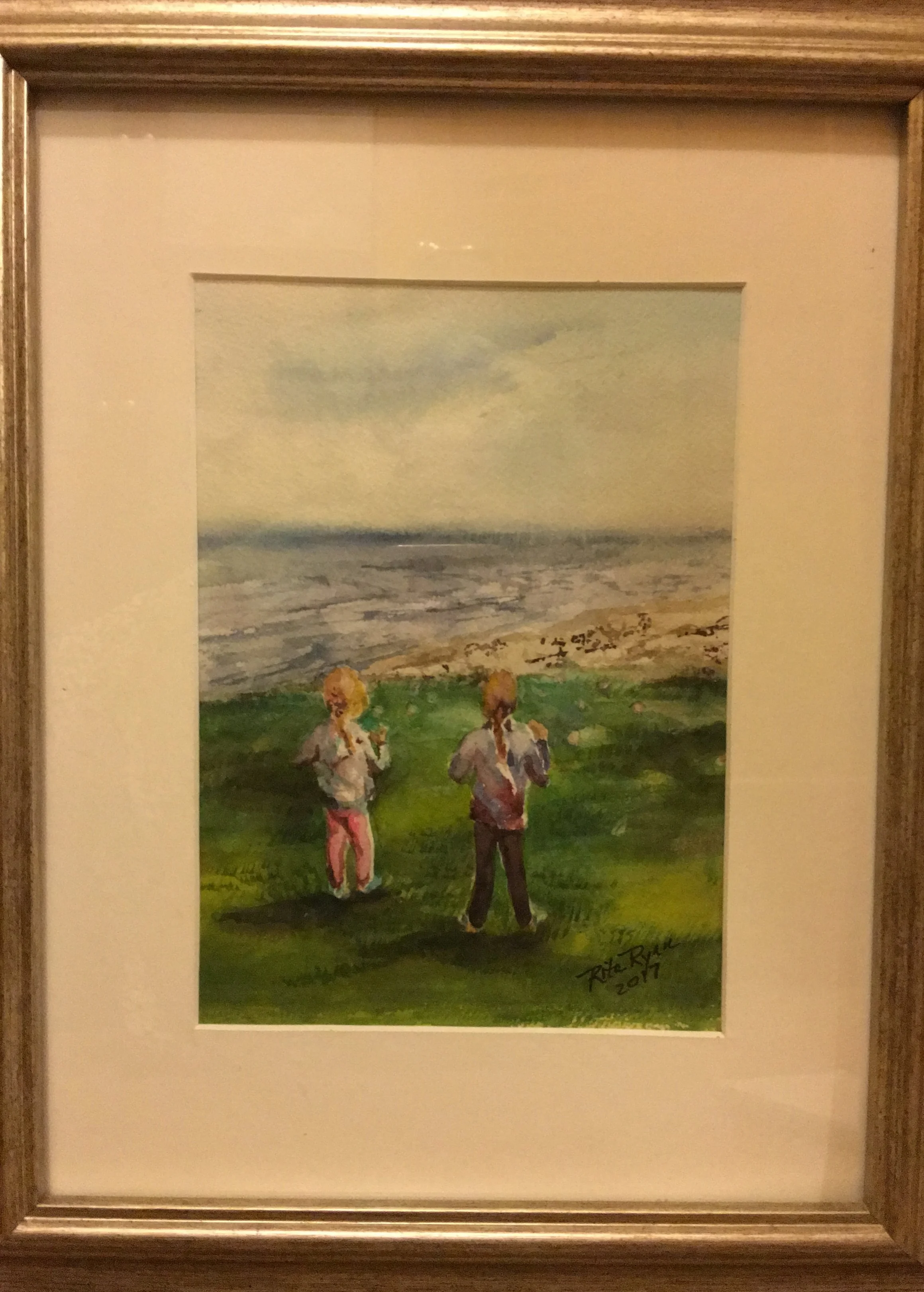 Bubbles, 8.5" x 11.5", $150