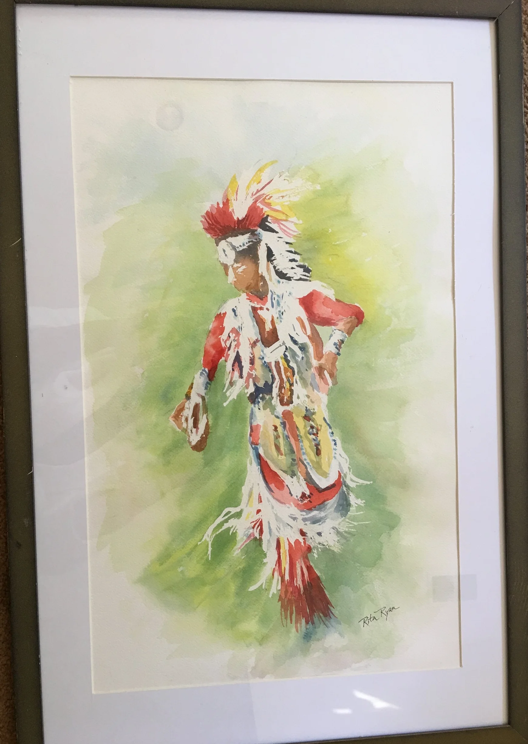 The Dance, 21" x 13", $200