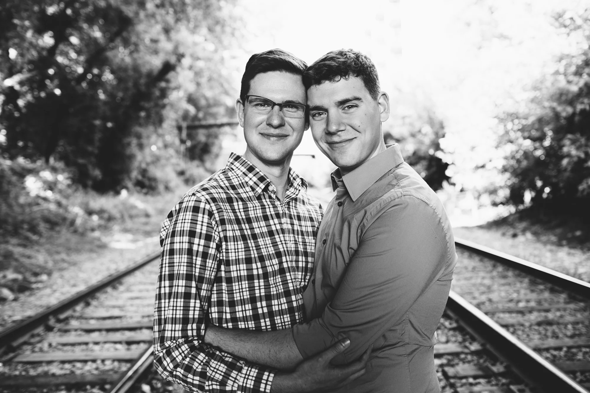 Jess Engagement Rivets & Roses | Queer Wedding Photographers MN