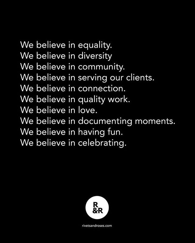 While our city is enraged and heartbroken, we come back to our mission statement that grounds us. We believe in equality for all and stand for nothing less. #justiceforfloyd