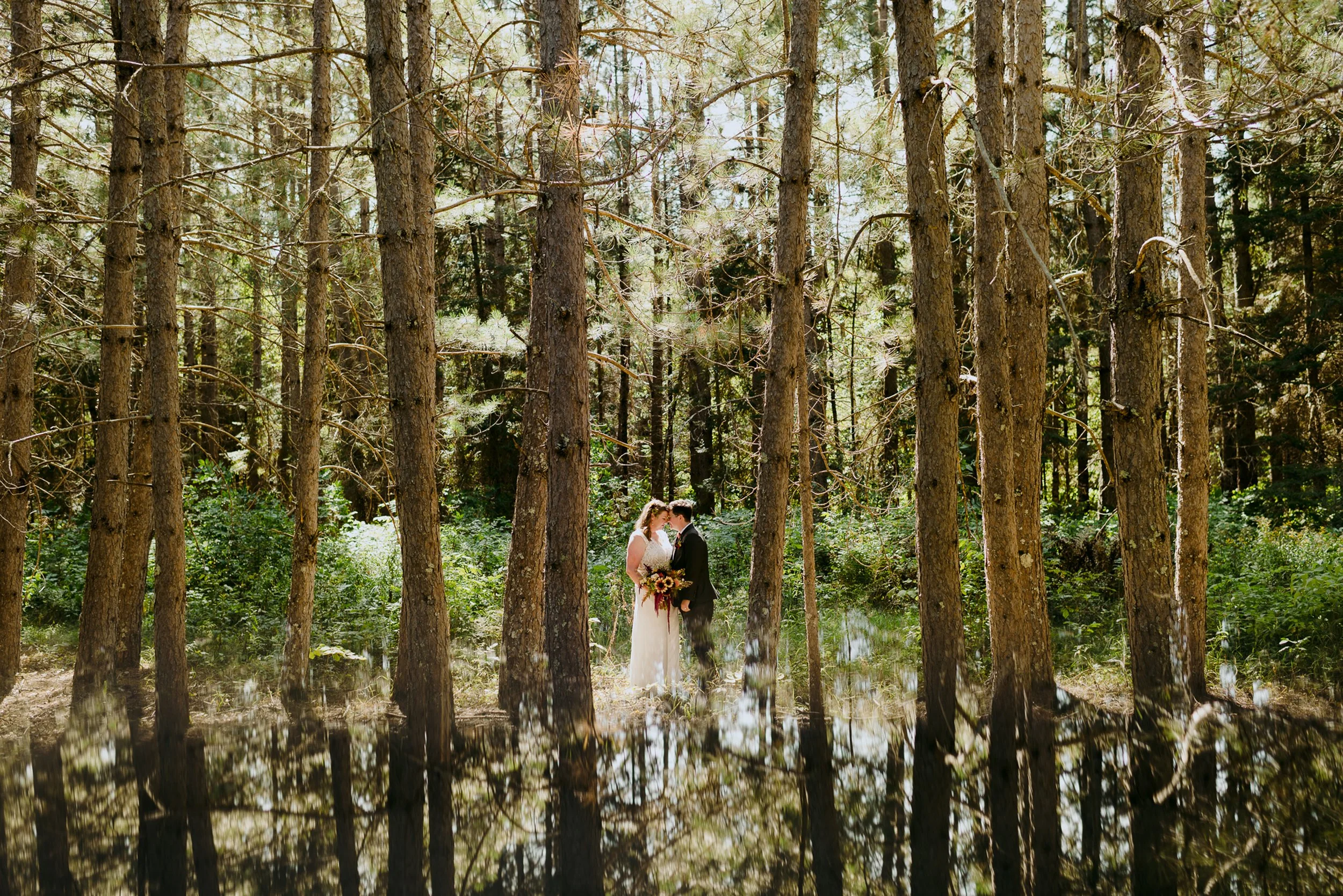 Grand Rapids MN Wedding | Laura + Mel Married! | Post by TK Sloane