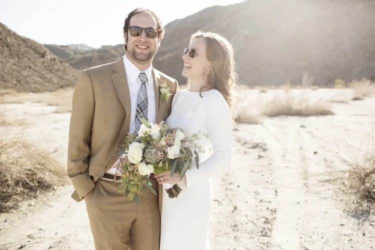 Mr. and Mrs. Feldbaum // Married in Palm Springs // Part 1