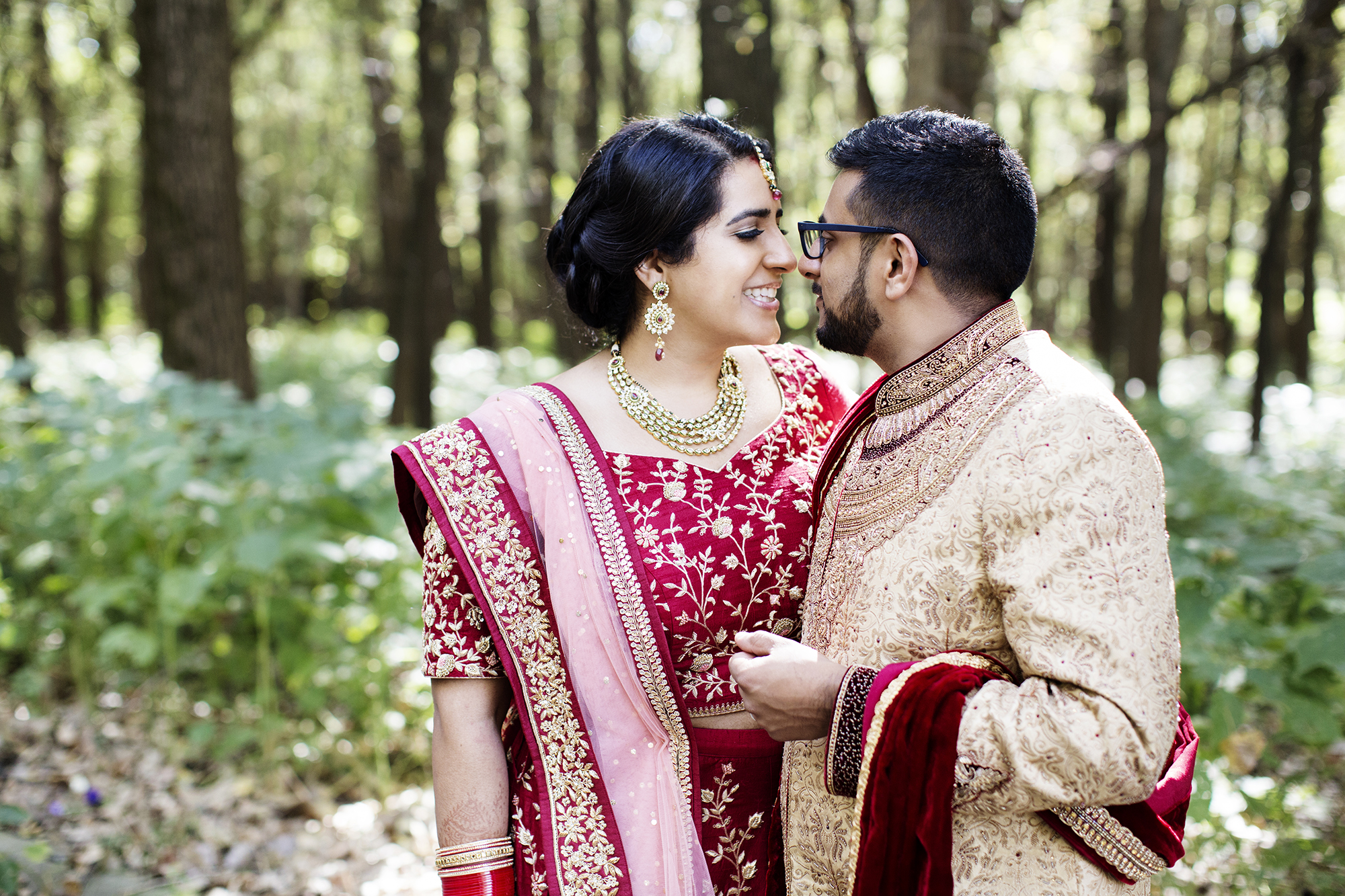 Indian Bride and Groom | Minneapolis Wedding Photos | Photography by Photogen Inc. | Eliesa Johnson | Luxury Wedding Photography Based in Minnesota