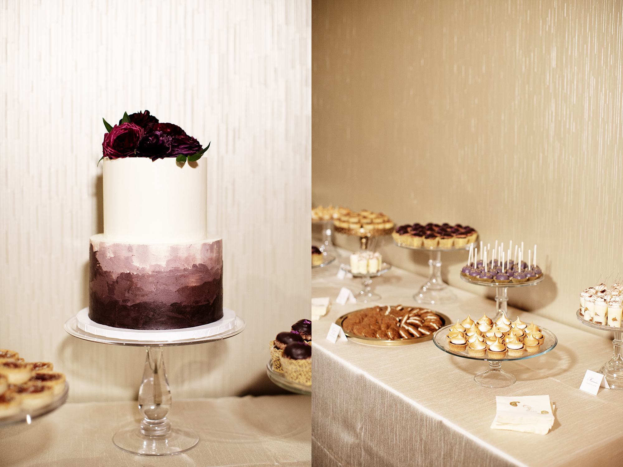 Wedding Cake and Desserts | Minneapolis Wedding Photos | Photography by Photogen Inc. | Eliesa Johnson | Luxury Wedding Photography Based in Minnesota