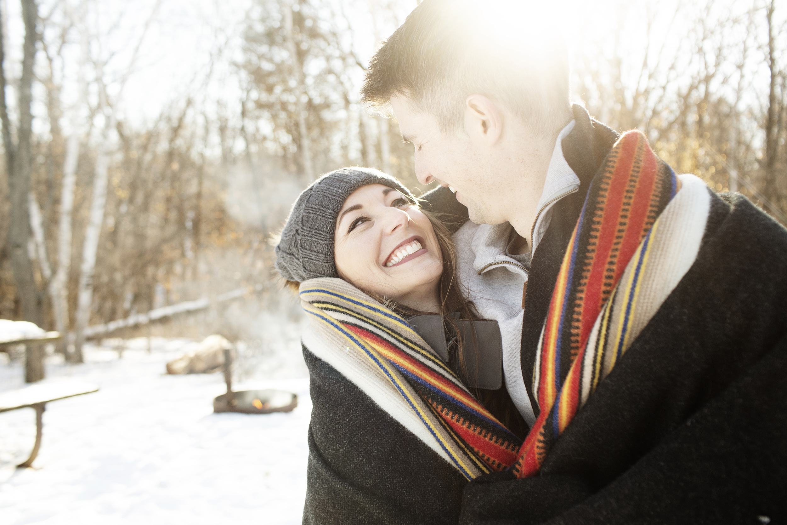 Winter Engagement Session | Afton State Park, MN | Photography by Photogen Inc. | Eliesa Johnson | Based in Minneapolis, Minnesota