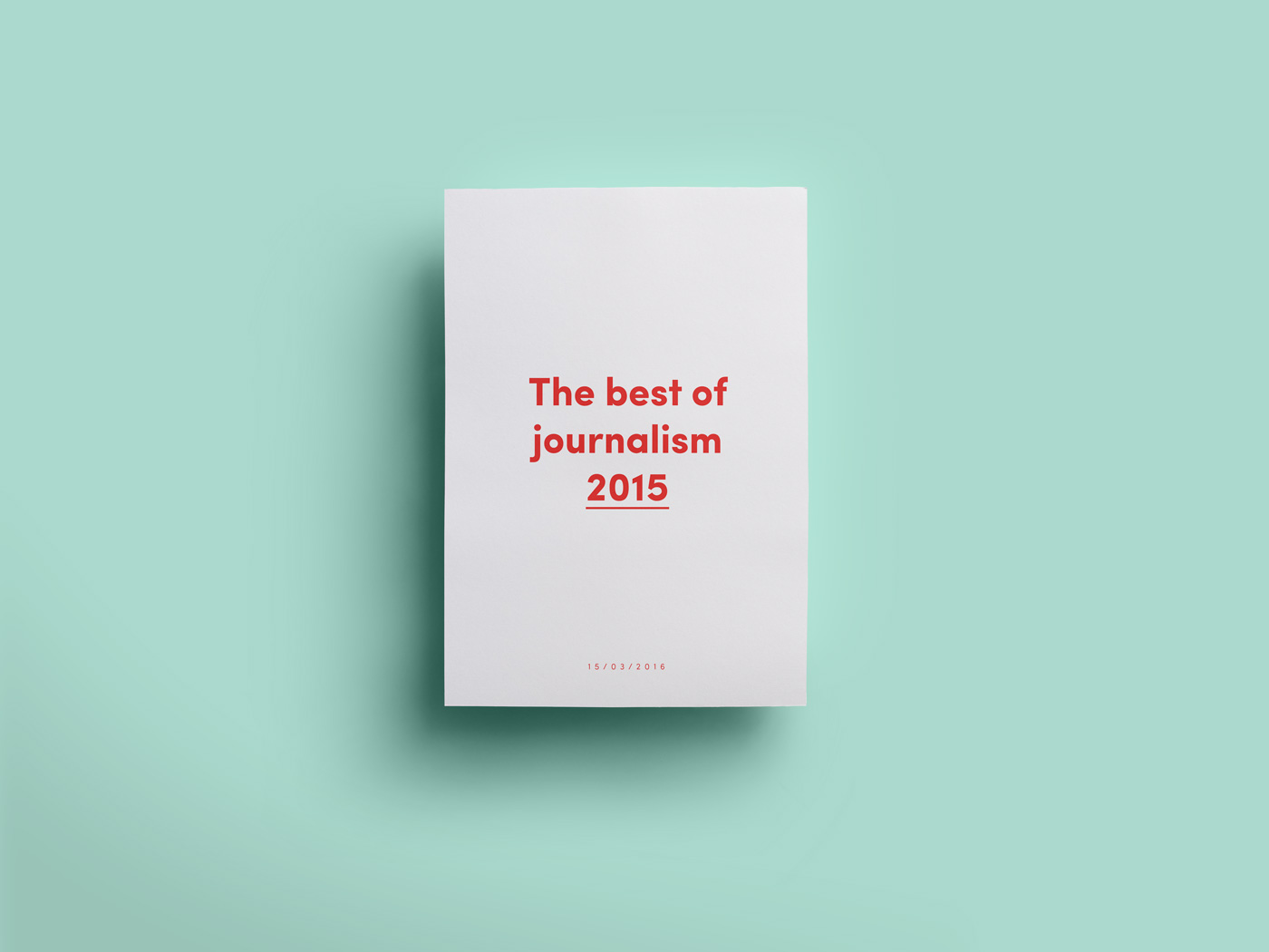 / choice of typography
