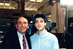 Dick Vitale and I at the 1992 Final Four in Minneapolis. I just turned 18 and was 9 months post transplant.