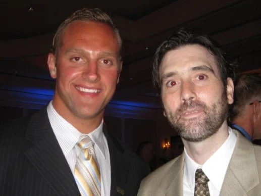 Mark Everett Kelly (seen here with former New York Giants LB Mark Herzlich )