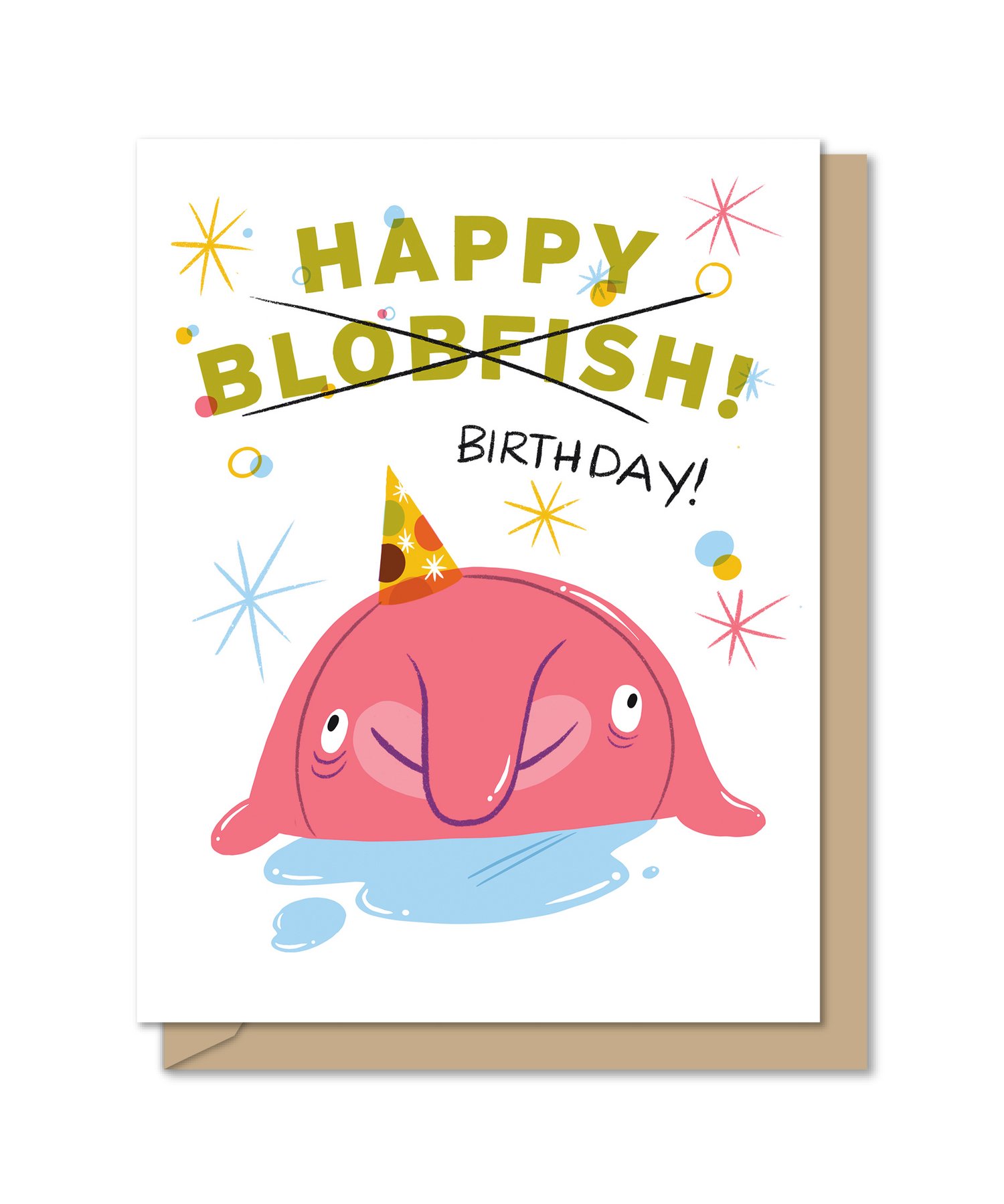 Blob Fish | Greeting Card