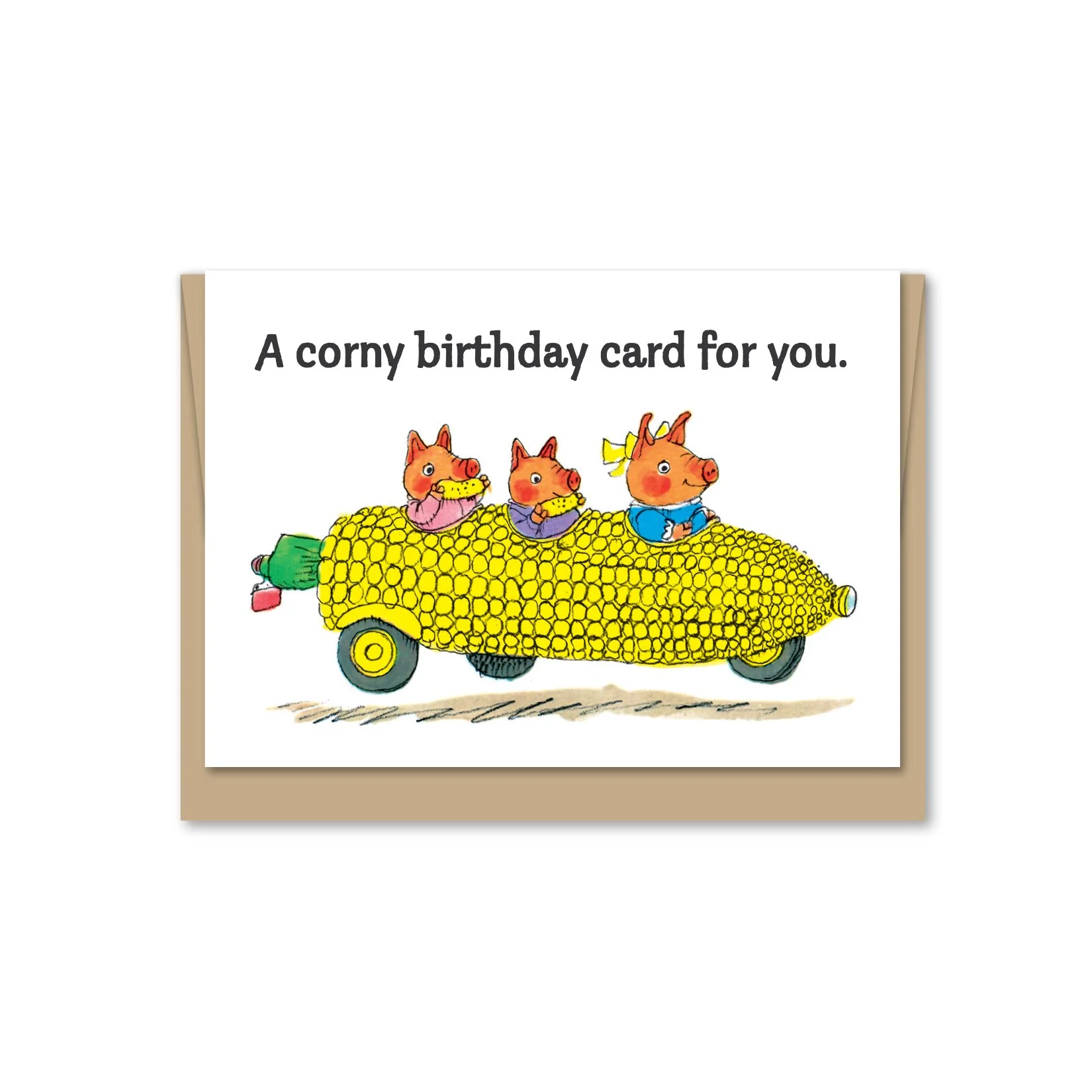 Mini Corny Birthday Card