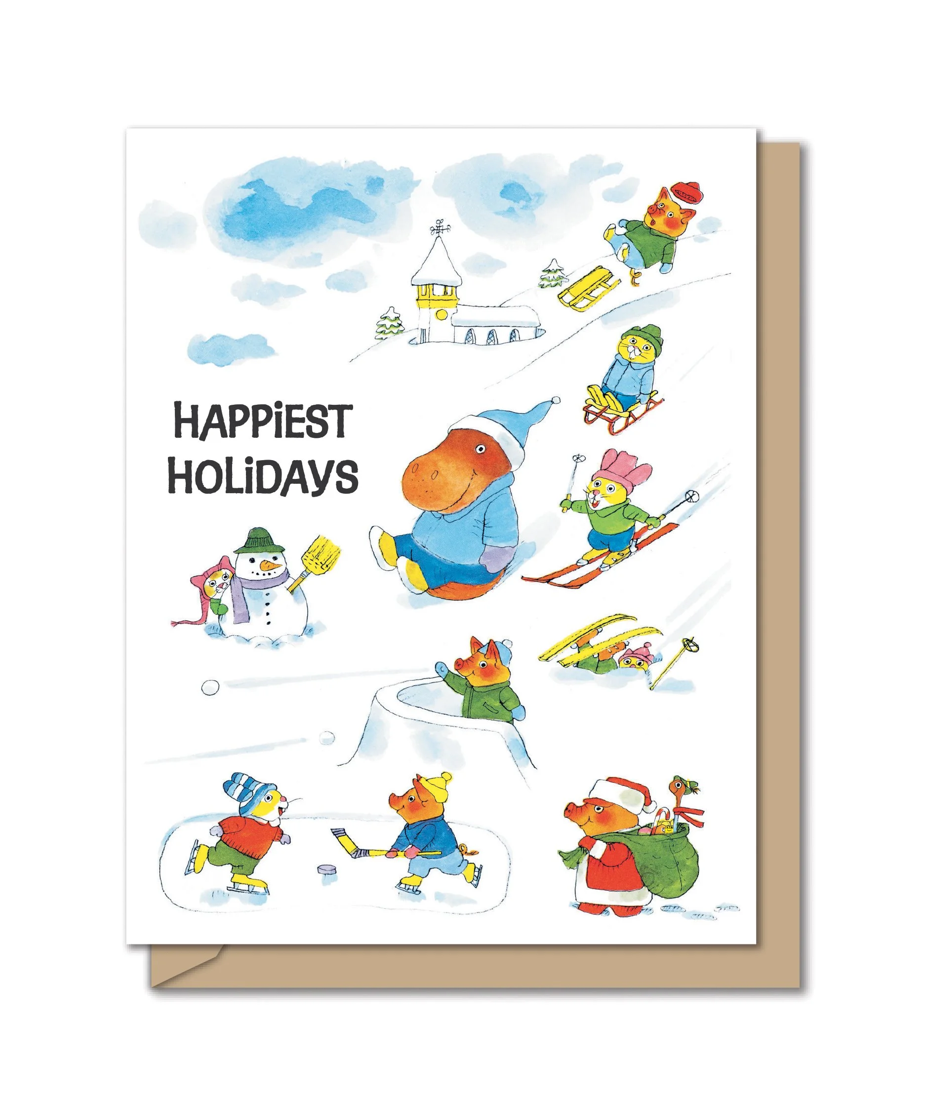 Holiday Sledding