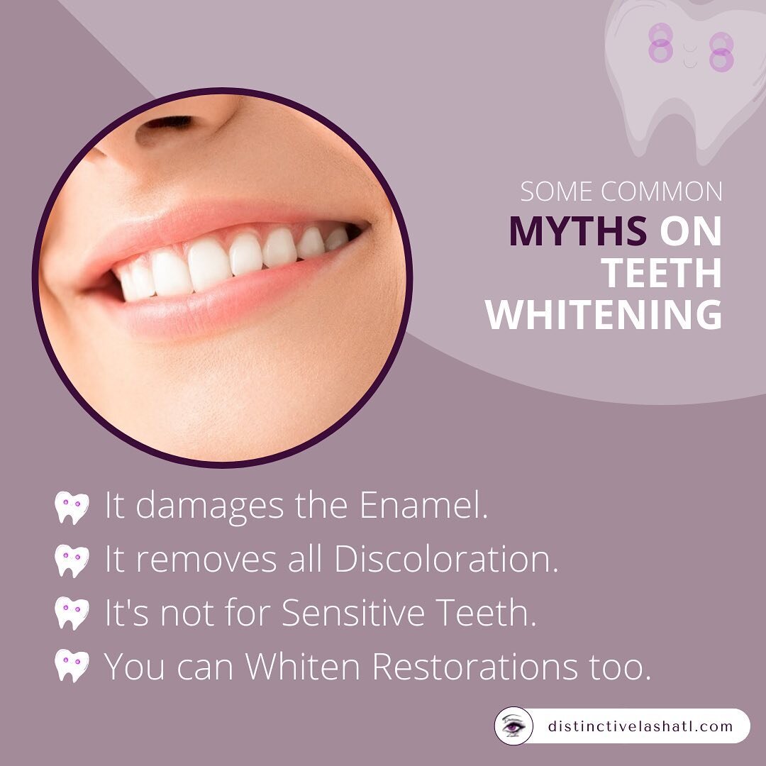 These are a few teeth whitening myths. The procedure can produce great results if done by an expert and if you have realistic expectations.
Consult with us.

For Appointment Link in Bio.

#teeth #invisalign #oralhealth #orthodontics #dentalcare #smil