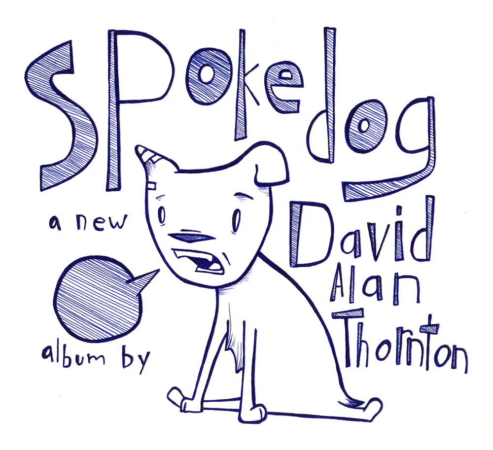 Spokedog Sticker design by Matt McClure