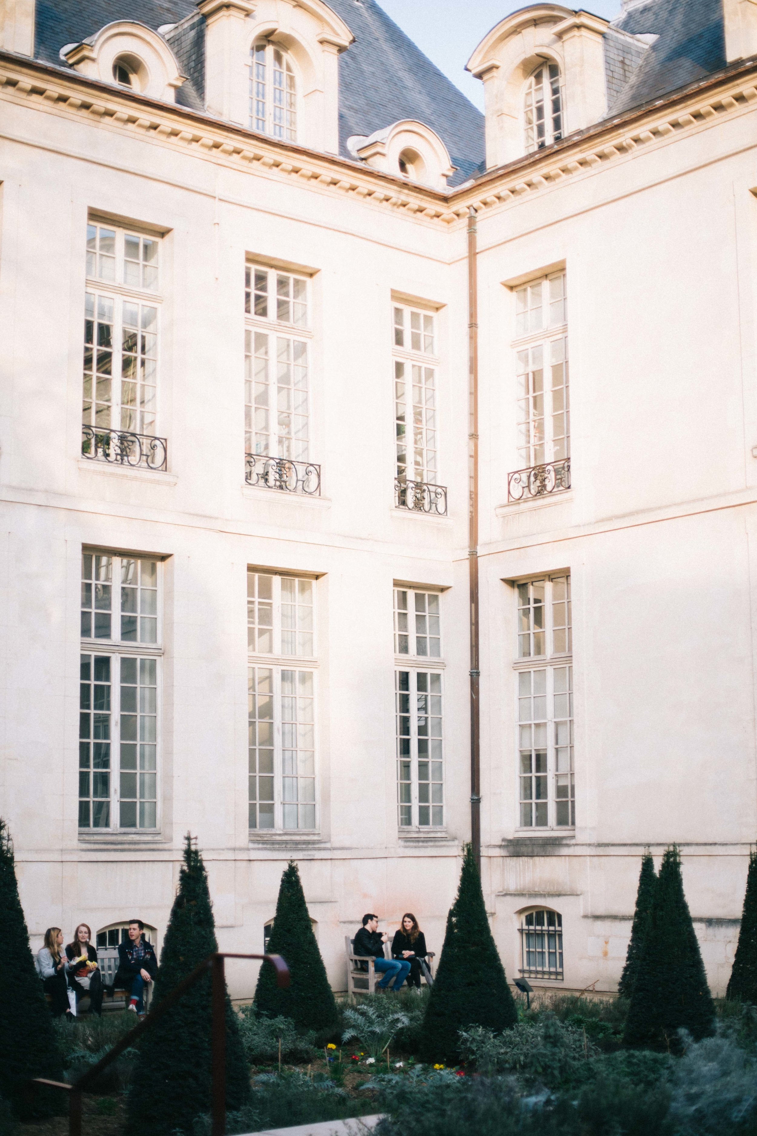 Charlotte Margot Photography Parisian Architecture: Courtyard