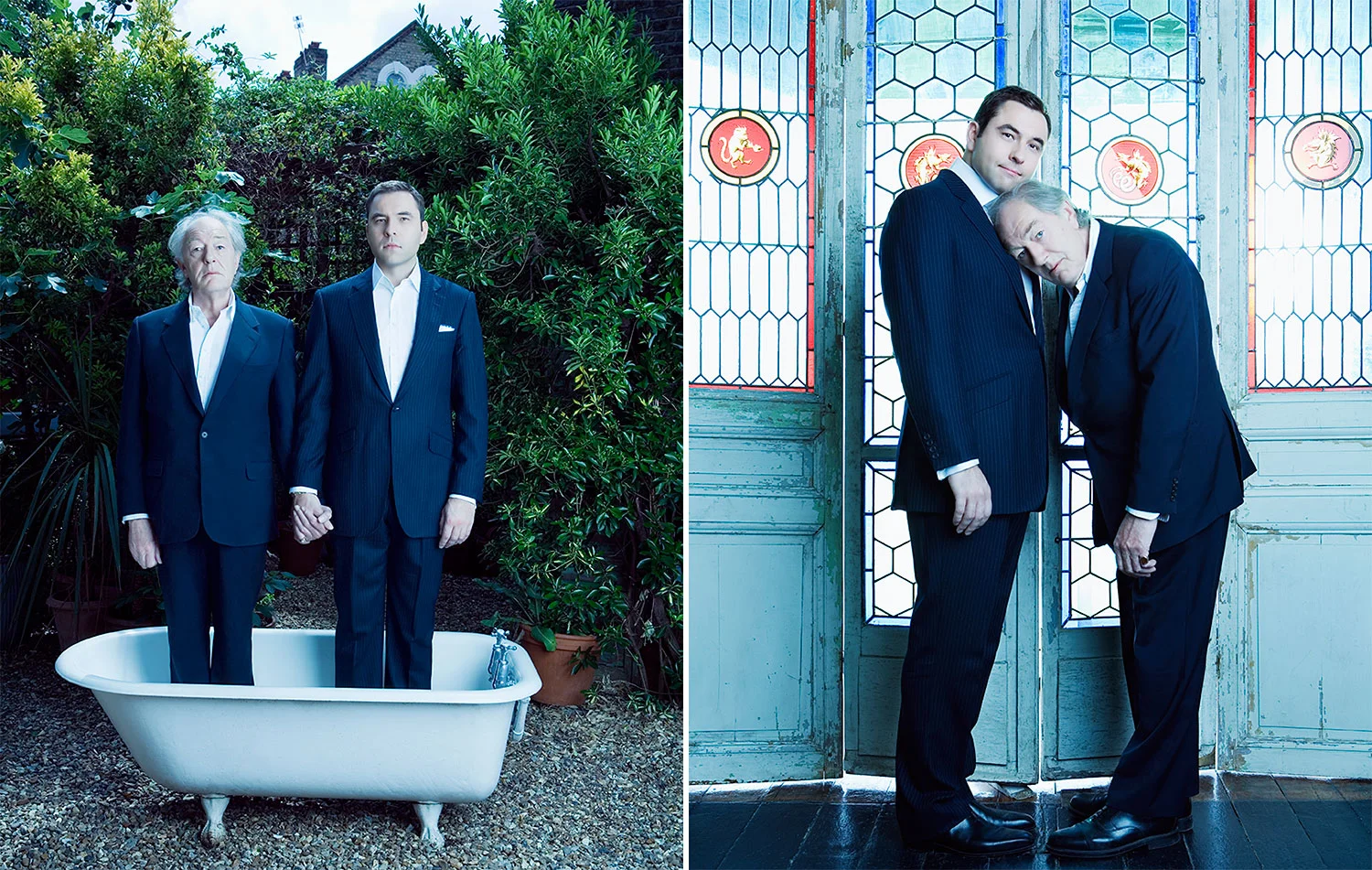 Michael Gambon + David Walliams